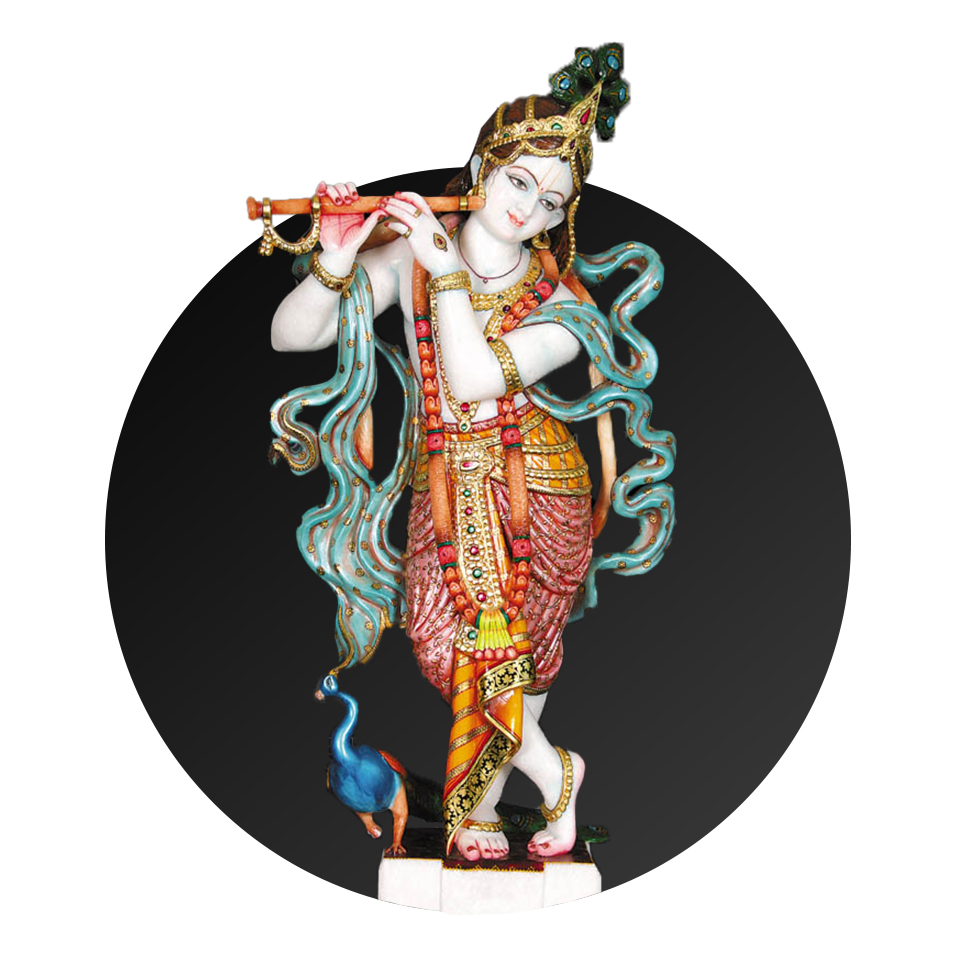 Colorful Krishna Murti