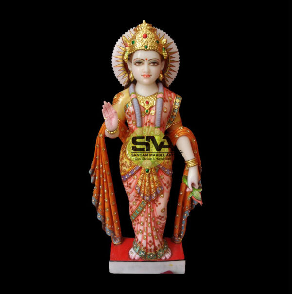 Marble Ram Sita Statue