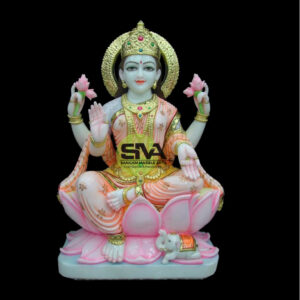 Mata Saraswati Marble Murti