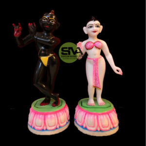 Marble Isckon Radha Krishna Murti