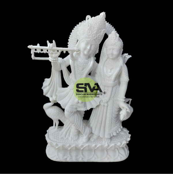 Marble Radha Krishna Moorti