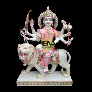 3 feet Marble Durga Murti