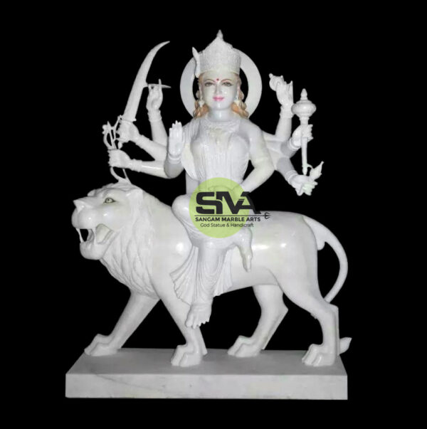 Hindu Goddess Sherawali Murti