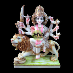 Marble Durga Mata Murti