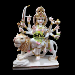 Marble Durga Mata Murti