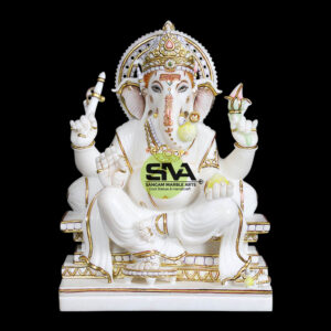Ganesh Ji Marble Figurine