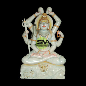 Marble Lord Shiva Statue