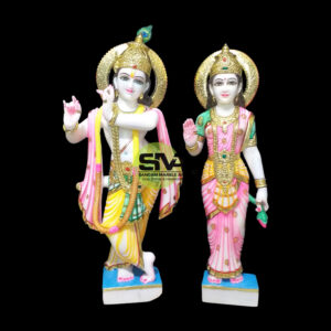 Radha Krishna Marble Murti For Home