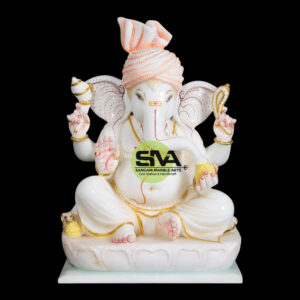 Vinayagar murthi for home in marble
